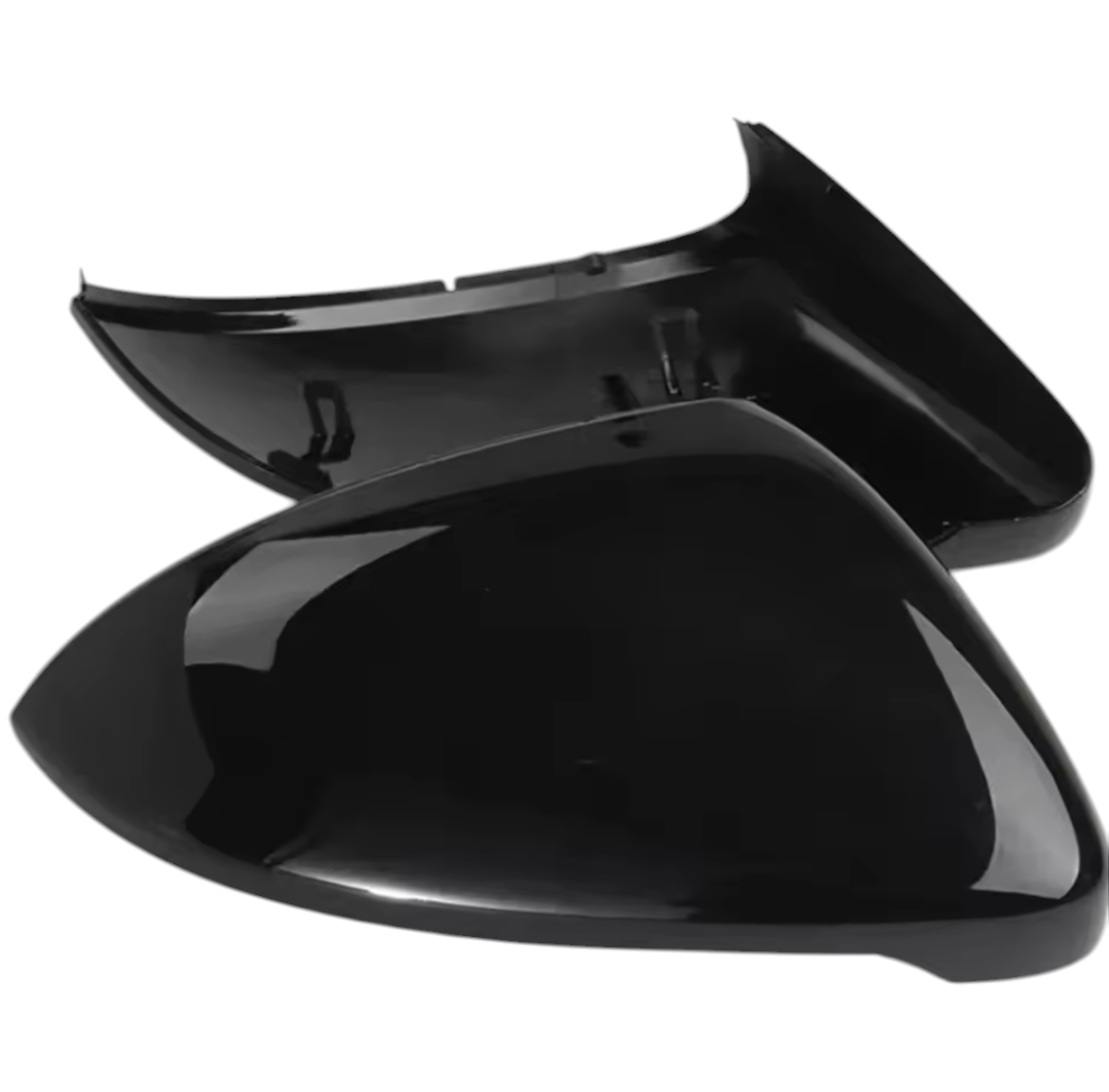 Black Performance Mirror Caps For VW Golf Mk7 (2012-2020) Euro Premium Parts