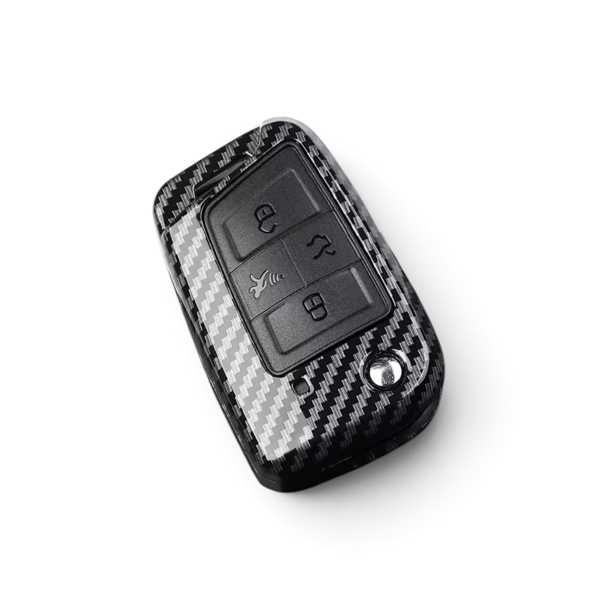 Carbon-Look Volkswagen Key Case – Protective Key Fob Cover For VW