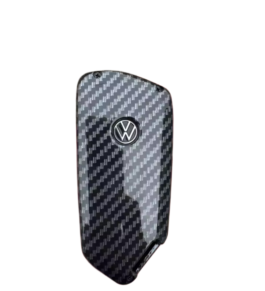 Carbon-Look Volkswagen Key Case – Protective Key Fob Cover For VW