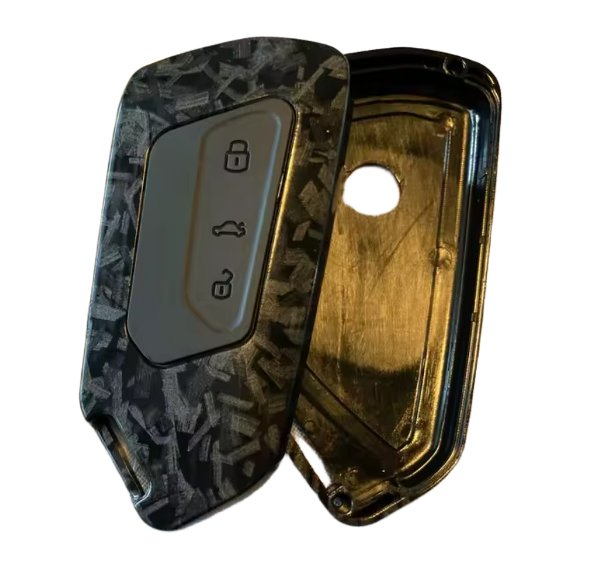 Carbon-Look Volkswagen Key Case – Protective Key Fob Cover For VW