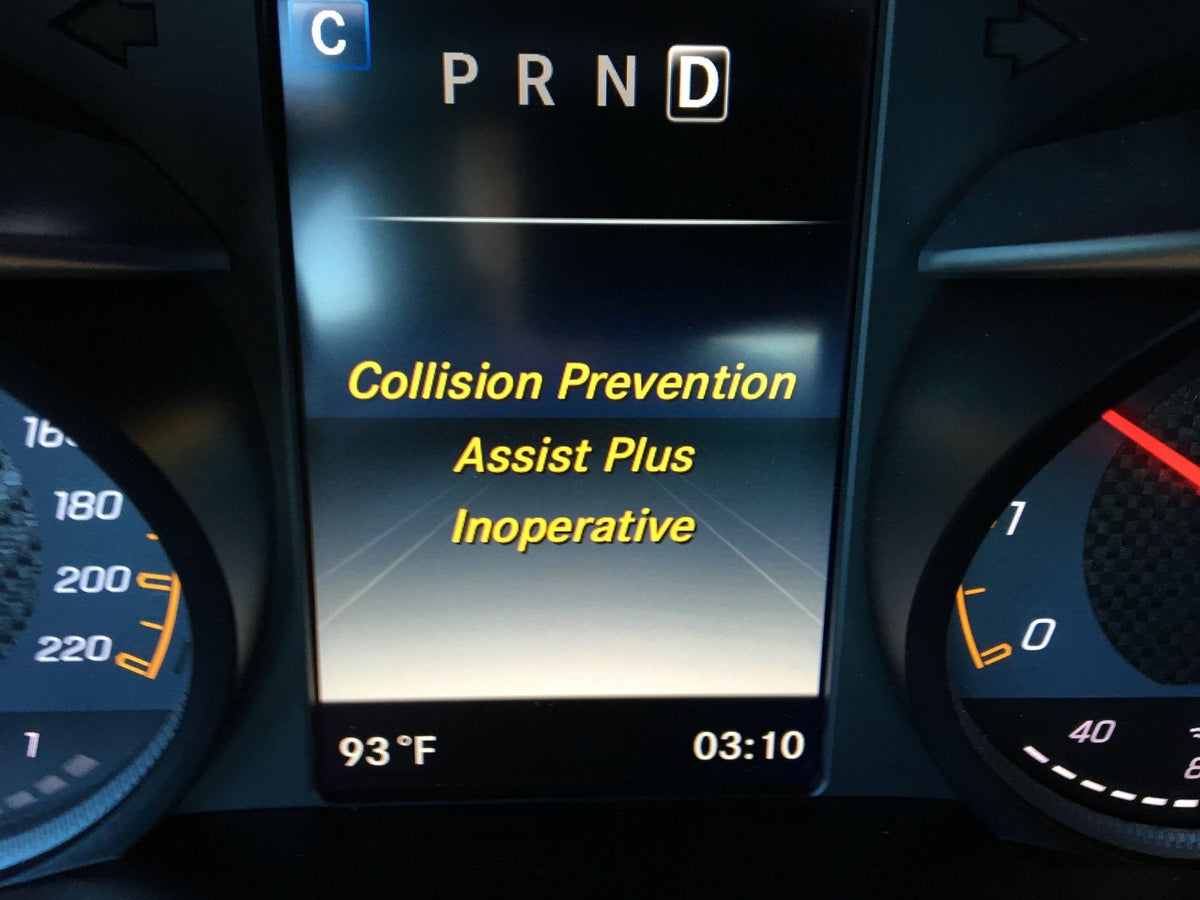 Mercedes-Benz Collision Prevention Assist Plus Inoperative: Causes, What It Means, and How to Diagnose It