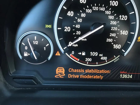 BMW chassis stabilization malfunction: symptoms and fixes