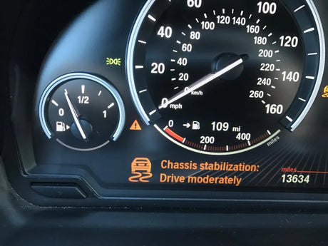 BMW chassis stabilization malfunction: symptoms and fixes