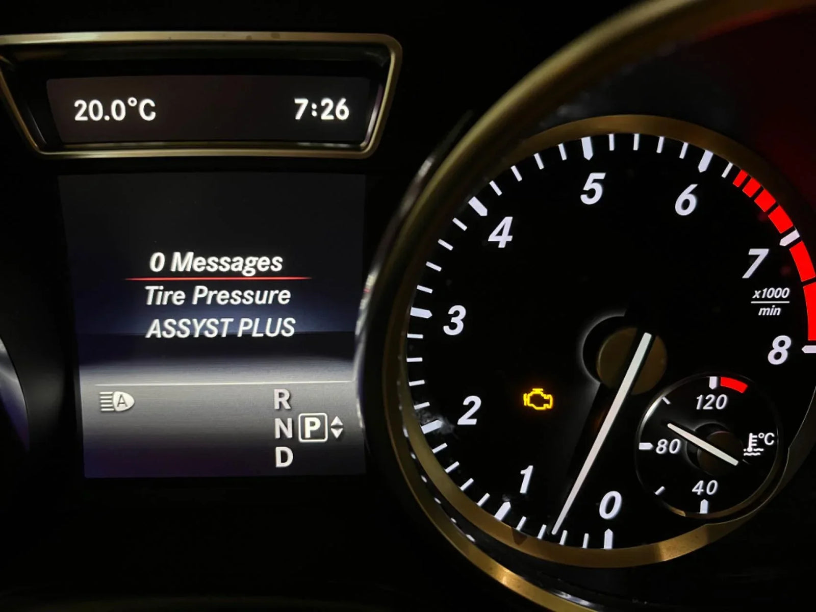 Mercedes Check Engine Light: Complete Guide 2026