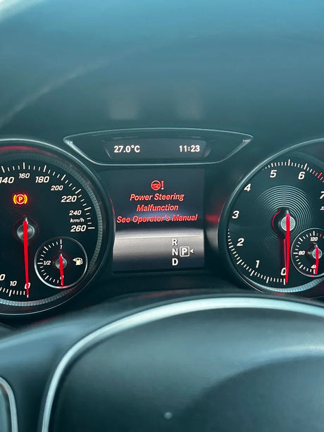 Mercedes-Benz Power Steering Malfunction: Causes, What It Means, and How to Diagnose It