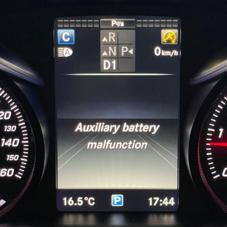 Mercedes-Benz Auxiliary Battery Malfunction: Causes, What It Means, and How to Diagnose It