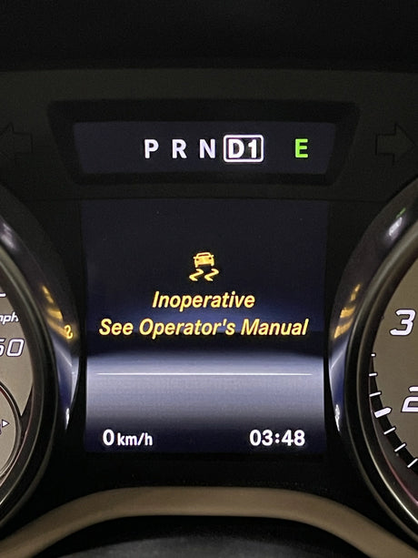 Mercedes-Benz ESP Malfunction: Causes, What It Means, and How to Diagnose It