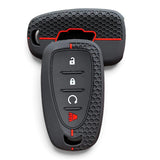 Silicon Chevrolet Key Case – Protective Key Fob Cover For Chevrolet Silverado Camaro Cruze Malibu Tahoe