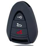 Silicone Porsche Key Case – Protective Key Fob Cover For Porsche Cayenne Panamera Macan 911 Cayman Boxster