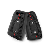 Silicone Toyota Key Case and Key Chain – Protective Key Fob Cover Key Cases Euro Premium Parts