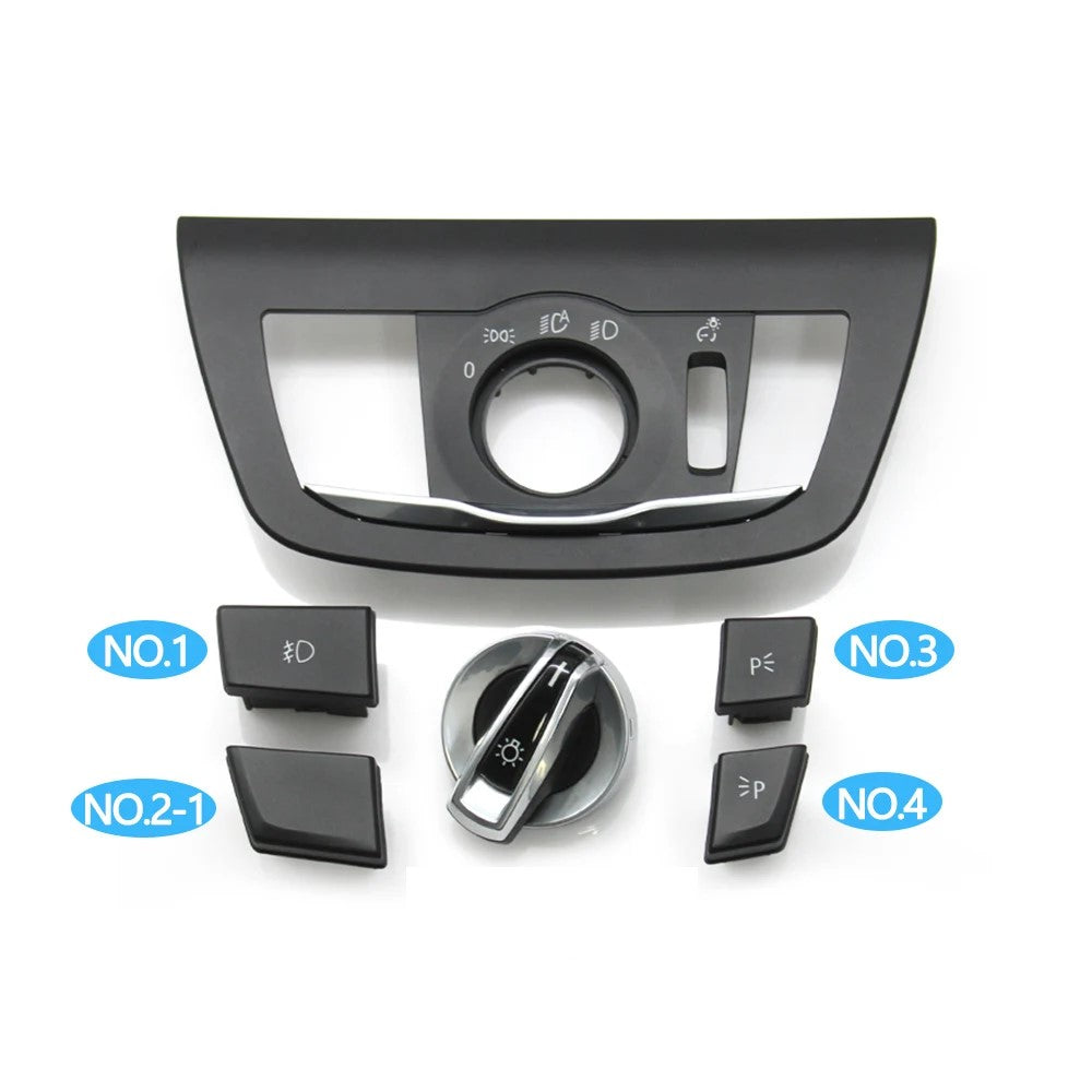 Headlight switch control panel repair kit for BMW X4 G02 - 2018 to 2025