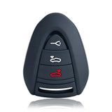 Silicone Porsche Key Case – Protective Key Fob Cover For Porsche Cayenne Panamera Macan 911 Cayman Boxster