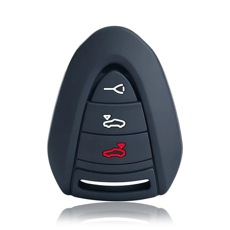Silicone Porsche Key Case – Protective Key Fob Cover For Porsche Cayenne Panamera Macan 911 Cayman Boxster Key Cases Euro Premium Parts