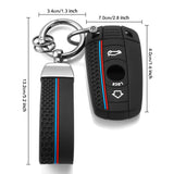 Silicone BMW Key Case & Key Chain – Soft Protective Key Fob Cover