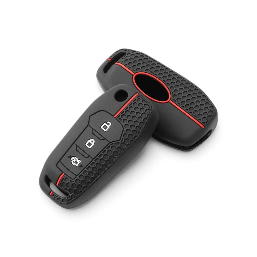 Silicon Ford Key Case – Protective Key Fob Cover For Ford F150 F250 Fusion Focus Edge Mustang