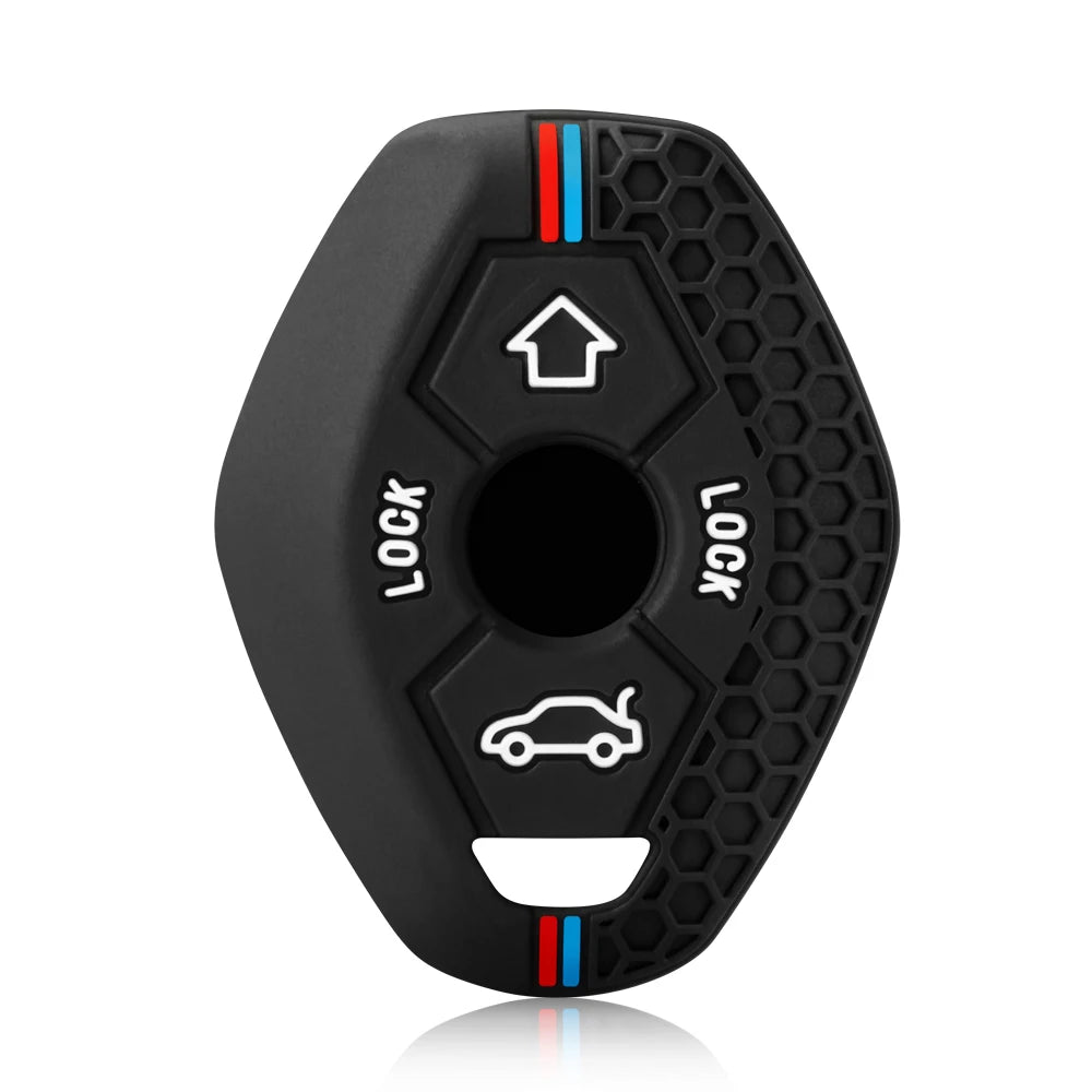 Silicone BMW Key Case & Key Chain – Soft Protective Key Fob Cover