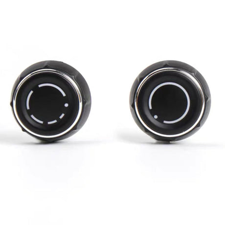 Set of 2 Volume and PCM Media Control Knobs for Porsche Cayenne II (958) - 2010 to 2017 Porsche > Replacement Trims Euro Premium Parts