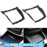 Cup Holder Slider Assembly Roller Front Tray for BMW X6 E71 - 2008 to 2014 BMW > Replacement Trims Euro Premium Parts - ERP DISTRIBUTION