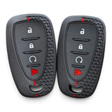 Silicon Chevrolet Key Case – Protective Key Fob Cover For Chevrolet Silverado Camaro Cruze Malibu Tahoe