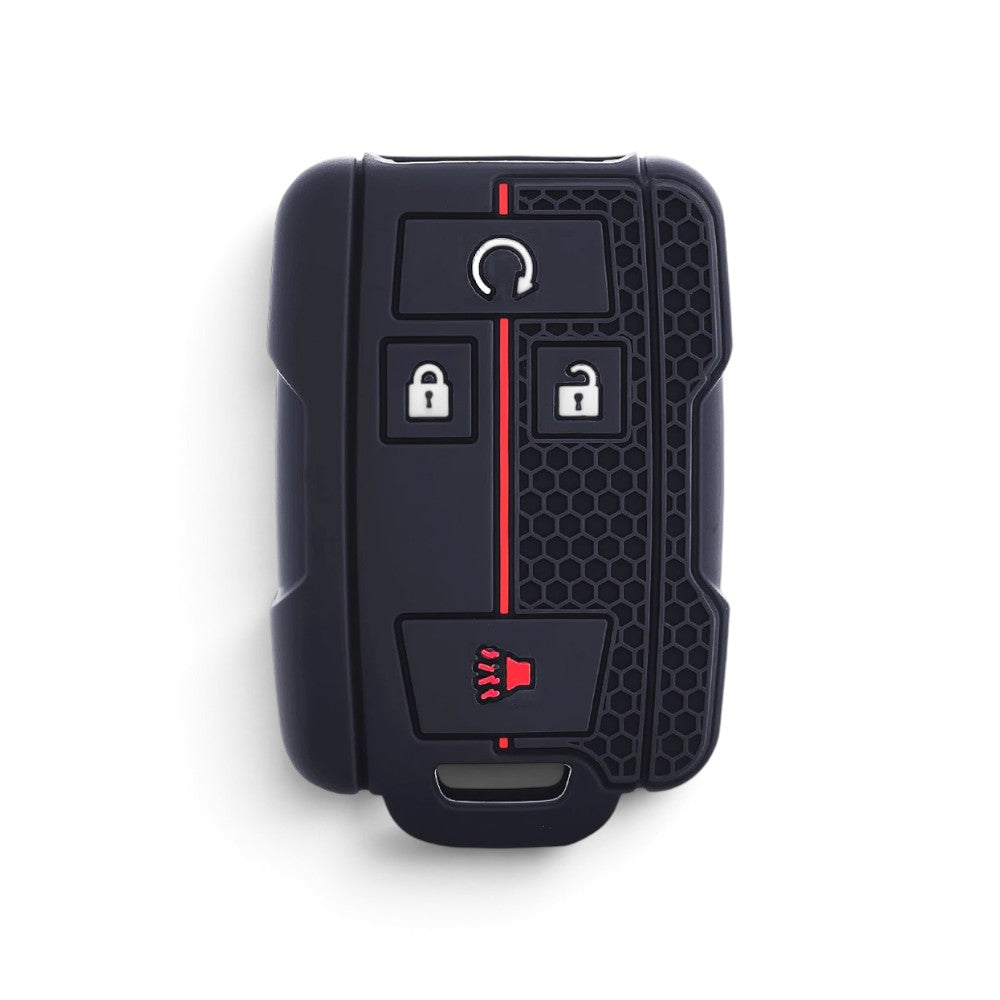 Silicon Chevrolet Key Case – Protective Key Fob Cover For Chevrolet Silverado Camaro Cruze Malibu Tahoe