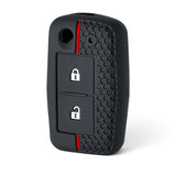 Silicon Mitsubishi Key Case – Protective Key Fob Cover Key Cases Euro Premium Parts Key Type B (2 Buttons)