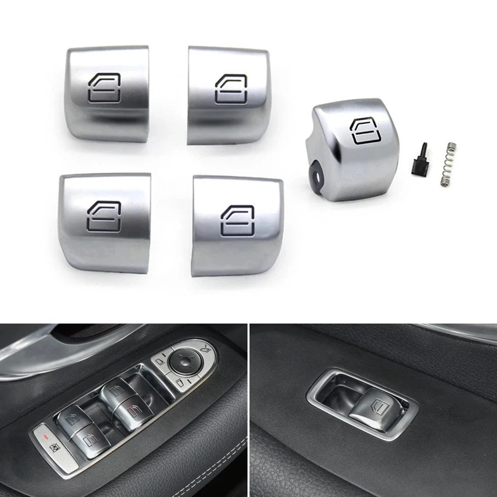 Set of Driver and Passenger window switch buttons for Mercedes-Benz S-Class W222 (2014-2020)