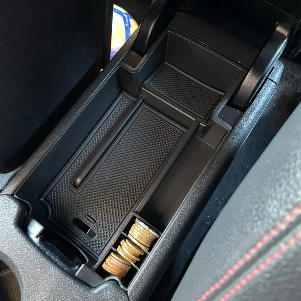 Armrest Glovebox Storage Tray For Mercedes A-Class W176 - 2012 to 2018