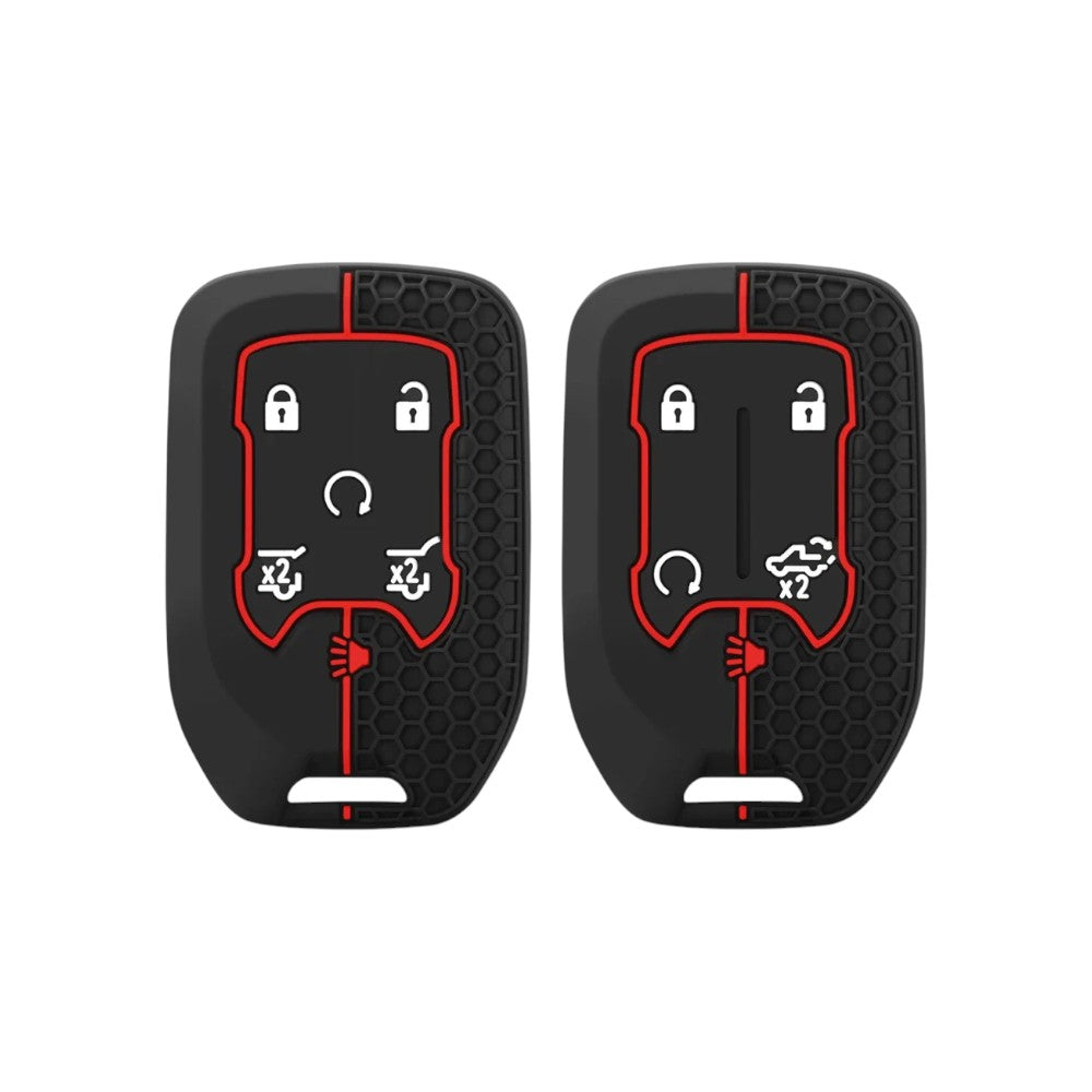 Silicon Chevrolet Key Case – Protective Key Fob Cover For Chevrolet Silverado Camaro Cruze Malibu Tahoe