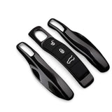 Porsche Key Case – Protective Key Fob Cover For Porsche Cayenne Panamera Macan 911 Cayman Boxster Key Cases Euro Premium Parts Black Older Generation (2012-2019)