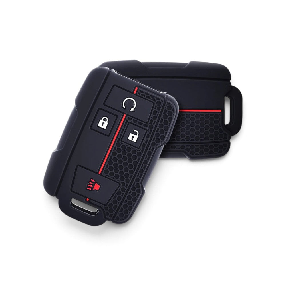 Silicon Chevrolet Key Case – Protective Key Fob Cover For Chevrolet Silverado Camaro Cruze Malibu Tahoe