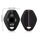 Silicone BMW Key Case & Key Chain – Soft Protective Key Fob Cover