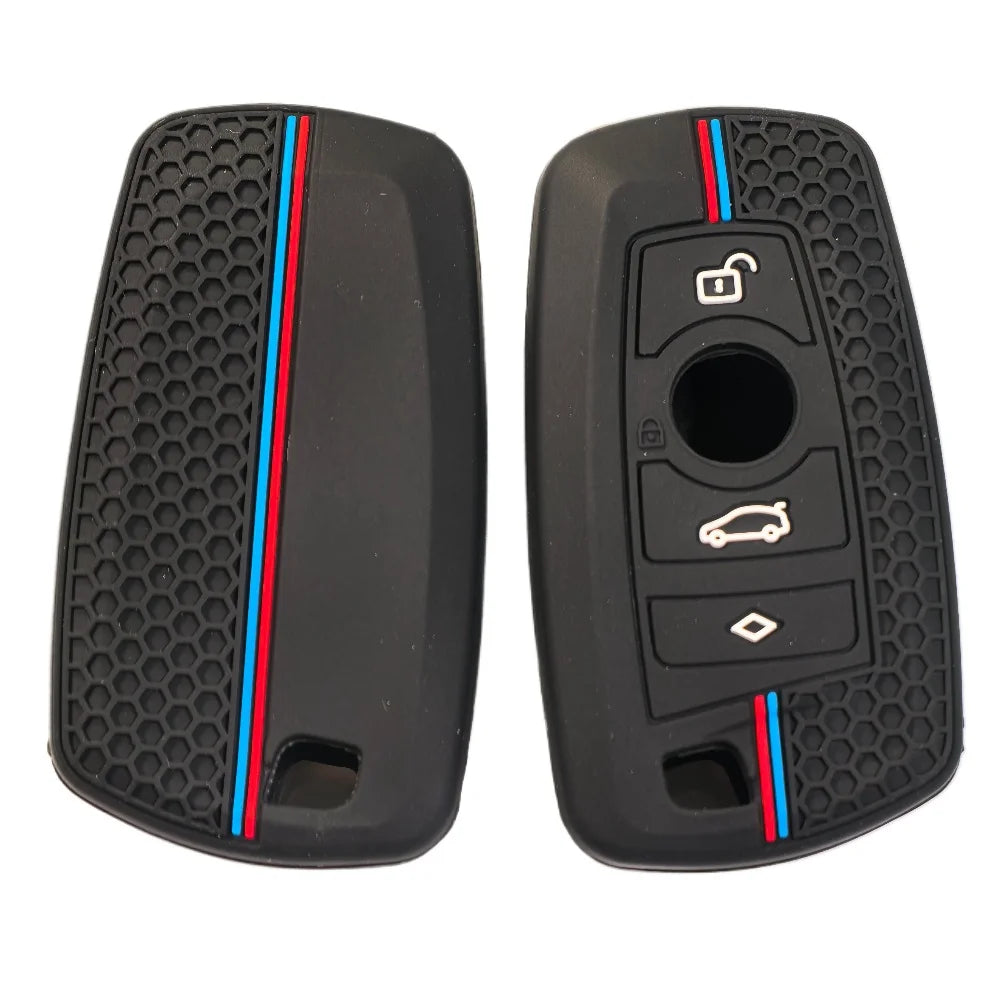 Silicone BMW Key Case & Key Chain – Soft Protective Key Fob Cover