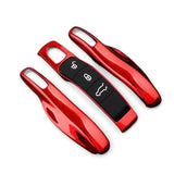 Porsche Key Case – Protective Key Fob Cover For Porsche Cayenne Panamera Macan 911 Cayman Boxster Key Cases Euro Premium Parts