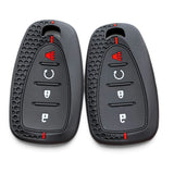 Silicon Chevrolet Key Case – Protective Key Fob Cover For Chevrolet Silverado Camaro Cruze Malibu Tahoe