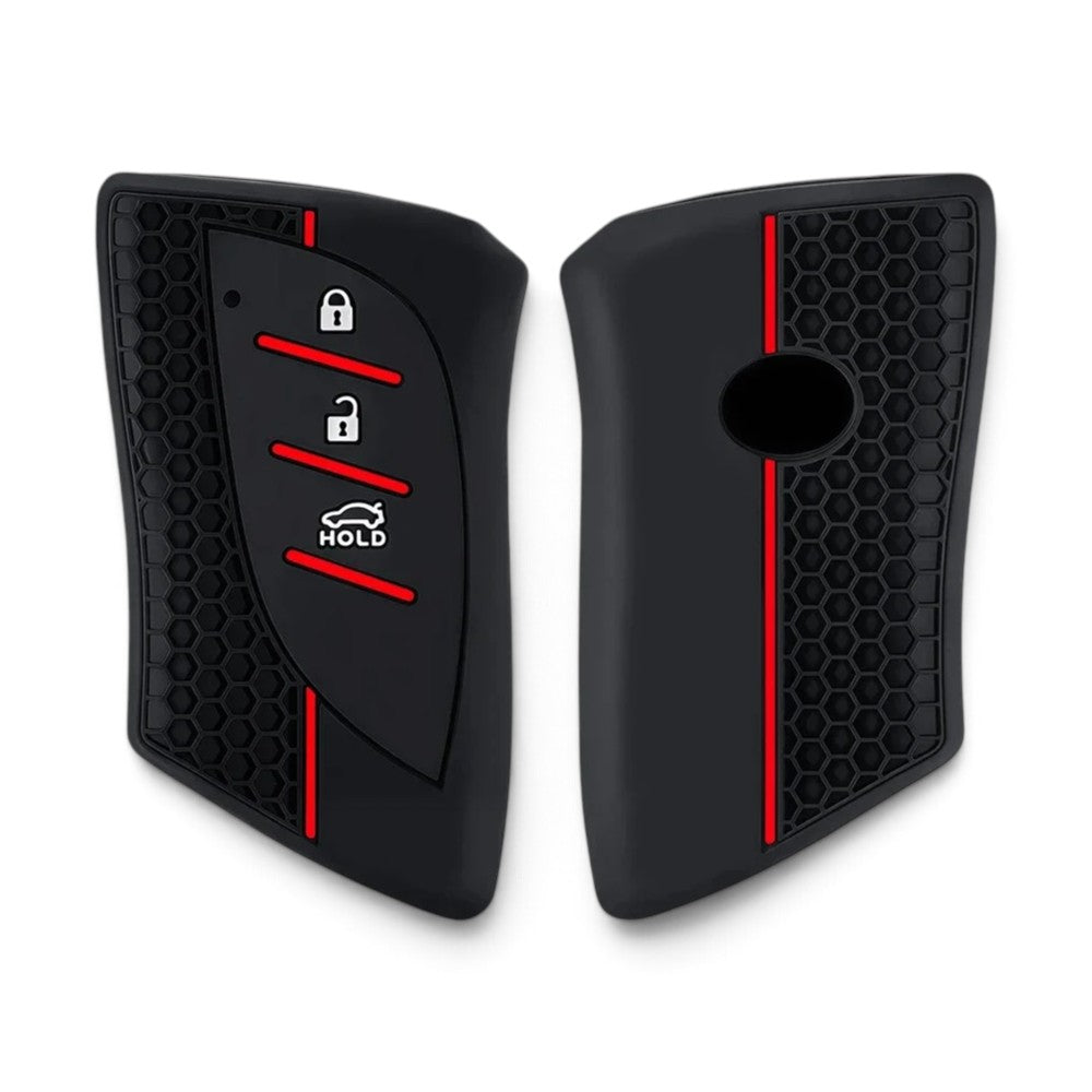 Silicone Lexus Key Case and Key Chain – Protective Key Fob Cover Key Cases Euro Premium Parts Key Type A