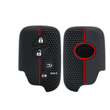 Silicone Lexus Key Case and Key Chain – Protective Key Fob Cover Key Cases Euro Premium Parts Key Type B