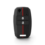 Silicone Kia Key Case and Key Chain – Protective Key Fob Cover
