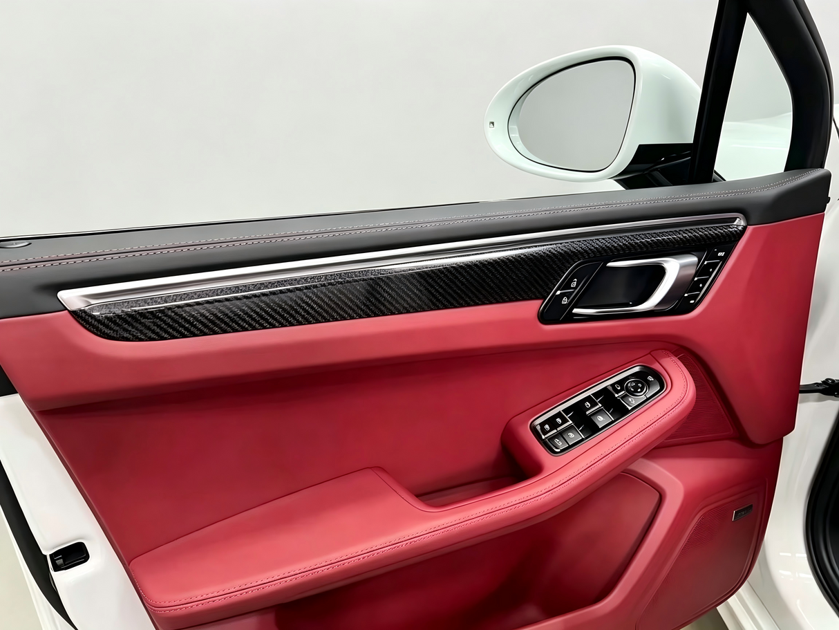 Kohlefaser Auto Schaltknauf Verkleidung für Audi A4 S4 RS4 B9 (2016 bis 2023)