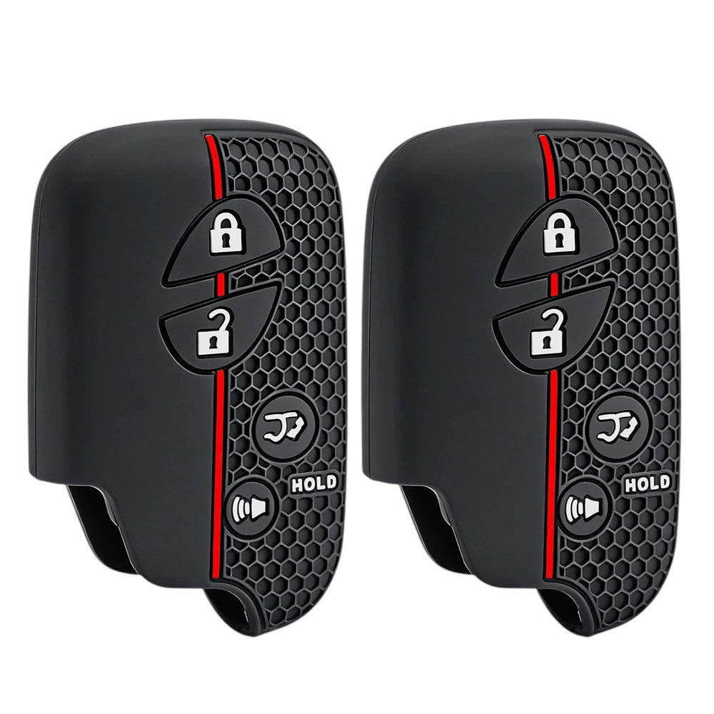 Silicone Lexus Key Case and Key Chain – Protective Key Fob Cover Key Cases Euro Premium Parts