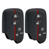 Silicone Lexus Key Case and Key Chain – Protective Key Fob Cover Key Cases Euro Premium Parts