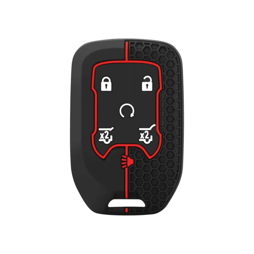 Silicon Chevrolet Key Case – Protective Key Fob Cover For Chevrolet Silverado Camaro Cruze Malibu Tahoe