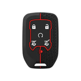 Silicon Chevrolet Key Case – Protective Key Fob Cover For Chevrolet Silverado Camaro Cruze Malibu Tahoe