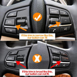 Multifunction Steering Wheel Buttons and Knobs for BMW 1 Series F20/F21