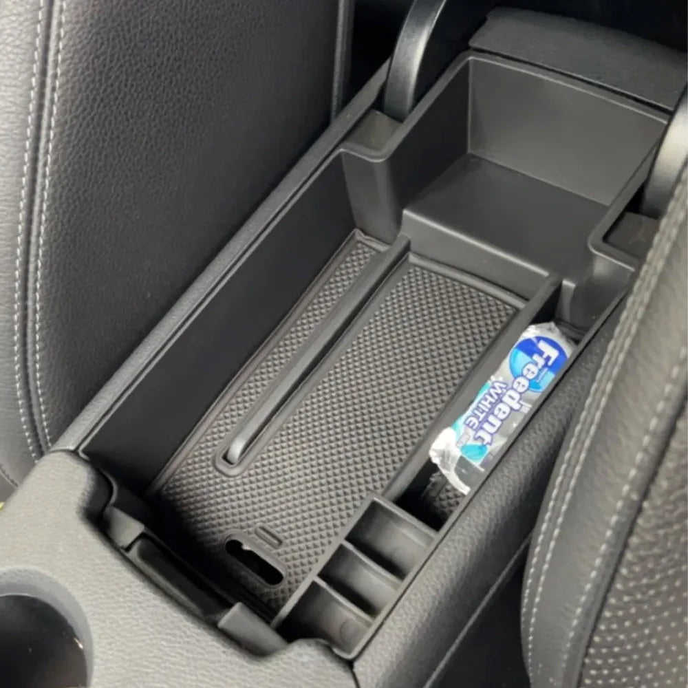 Armrest Glovebox Storage Tray For Mercedes A-Class W176 - 2012 to 2018