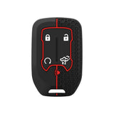 Silicon Chevrolet Key Case – Protective Key Fob Cover For Chevrolet Silverado Camaro Cruze Malibu Tahoe