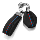Silicone BMW Key Case & Key Chain – Soft Protective Key Fob Cover