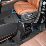 Seat Sliding Track Rail Cover Trim For BMW X5 G05 - 2018 to 2025