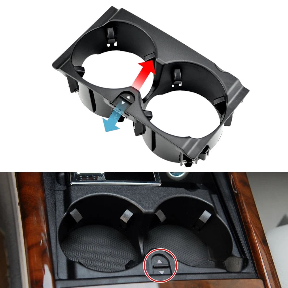Front Cupholders Retrofit For Mercedes E-Class W212 - 2009 to 2016