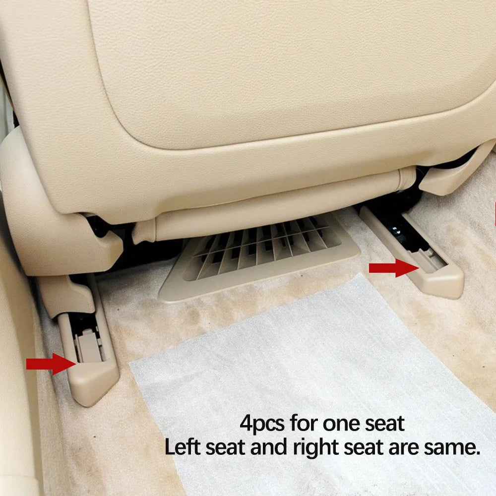 Seat Sliding Track Rail Cover Trim For BMW 5 Series F10 - 2010 to 2017
