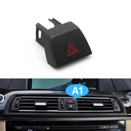 Lock/Unlock & Warning Replacement Buttons For BMW X3 F25 - 2010 to 2017